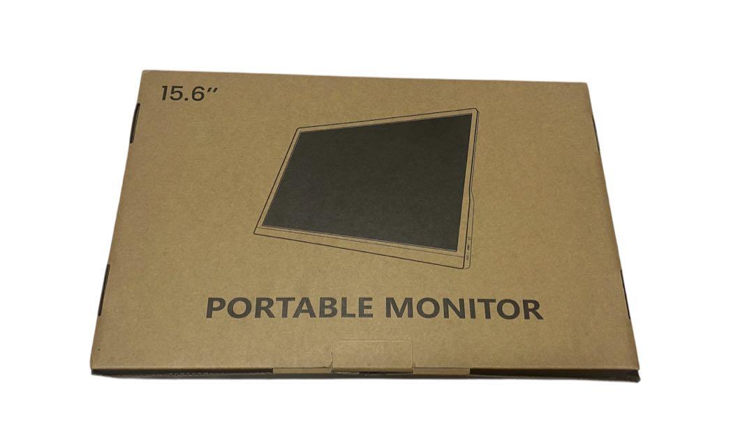 【新品】モバイルモニター/ディスプレイ VESA対応スピーカー内蔵15.6インチ