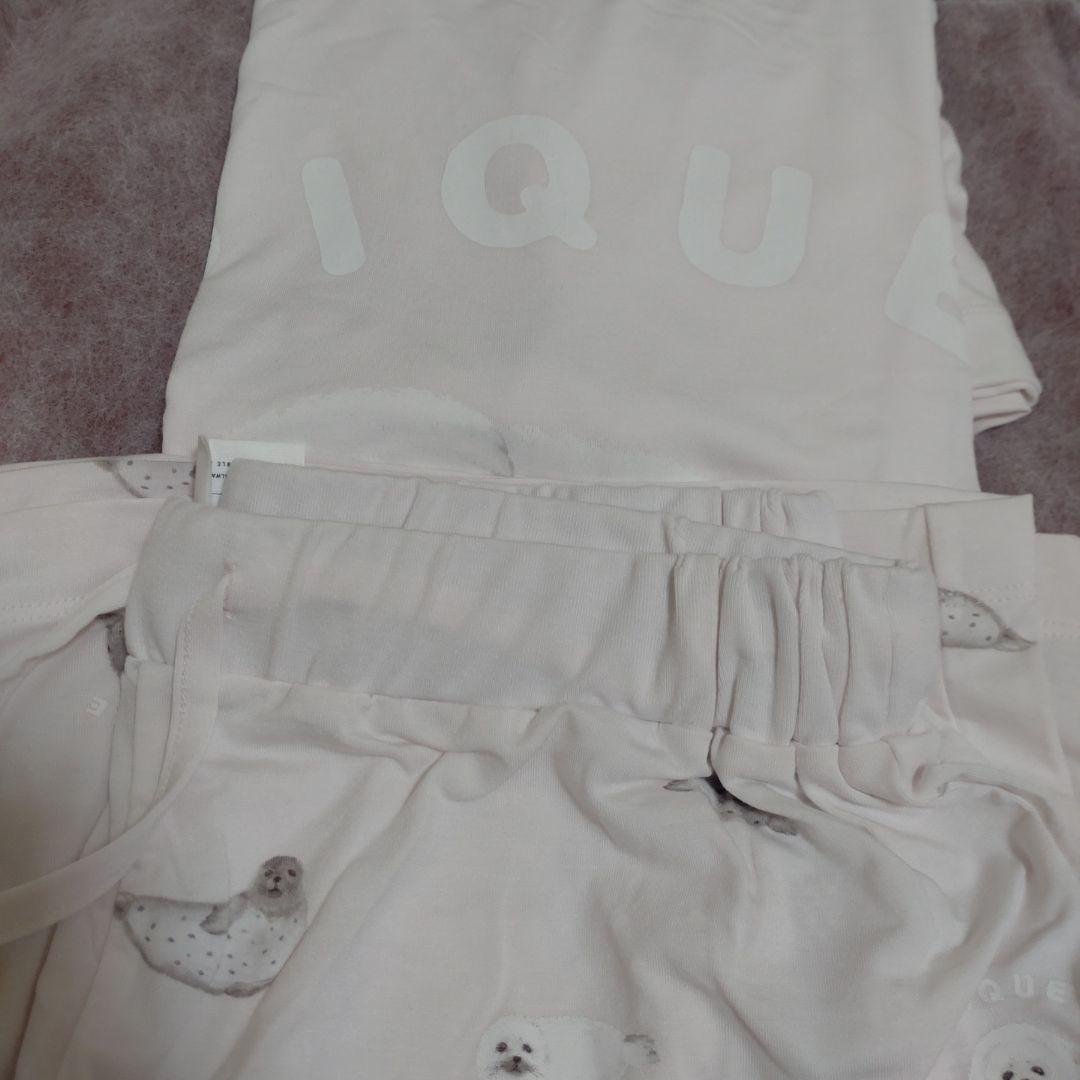 最終値下げ 接触冷感 あざらしワンポイントT ショートパンツセット ピンク