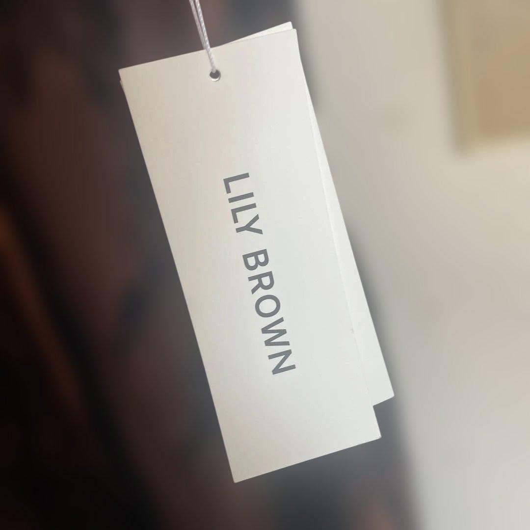 リリーブラウンワンピース(オレンジ×ブラック)