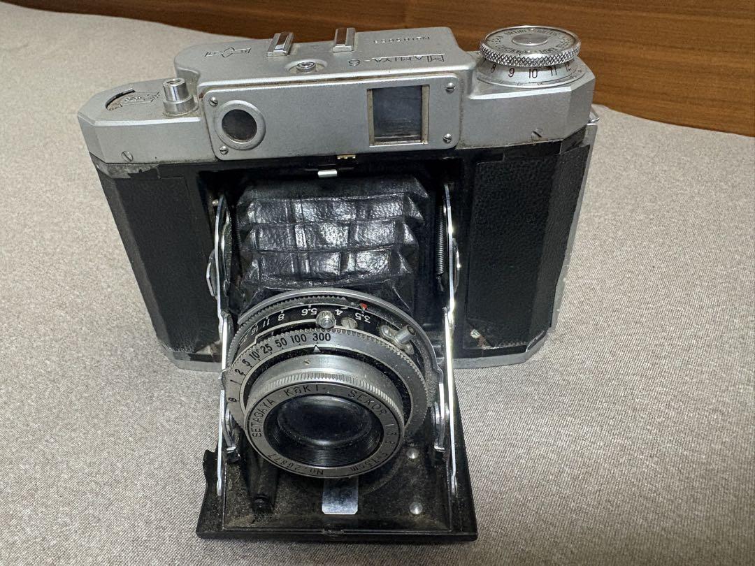 希少 MAMIYA -6 蛇腹カメラ フィルムカメラ - メルカリ