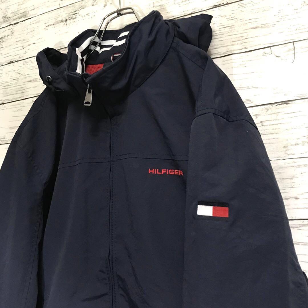 美品♪トミーヒルフィガー　ブルゾン　　　ナイロンジャケット　ビッグサイズ
