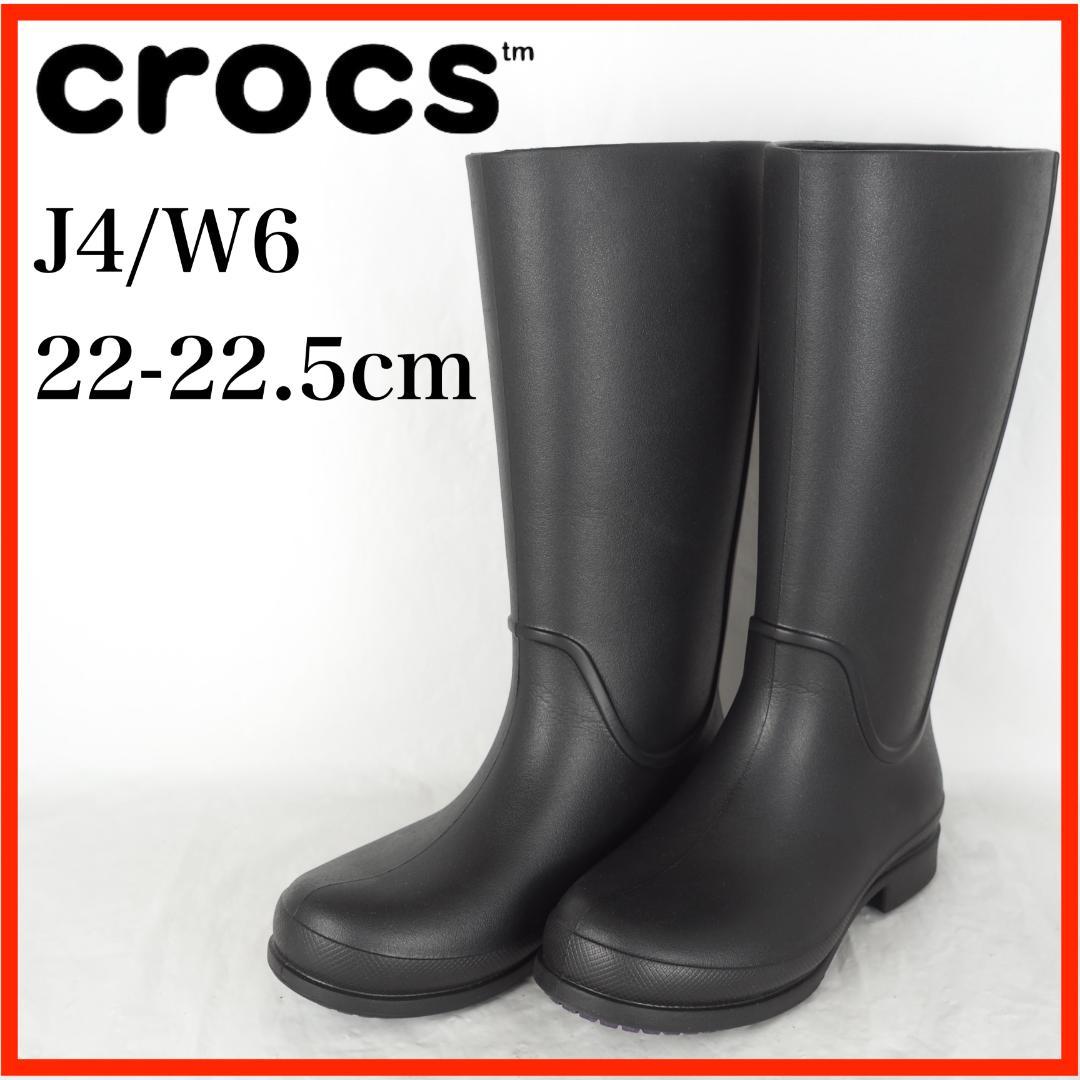 未使用品　タグ付き　クロックス　厚底　クラッシュブーツ　黒　長靴　レインブーツ 楽天市場】クロックス CROCS クラシック クラッシュ ブーツ