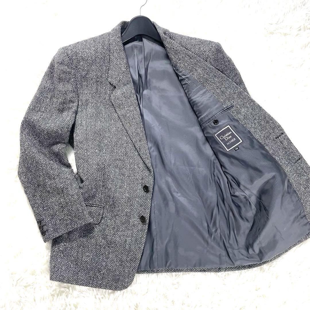Christian Dior テーラードジャケット MONSIEUR ツイード