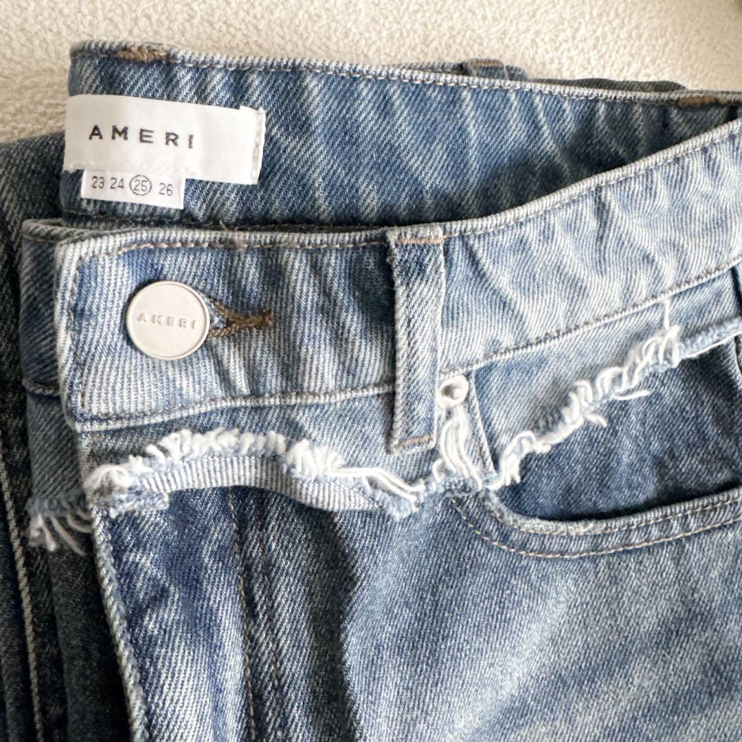 CENTER PRESS SLIT DENIM センタープレススリットデニム