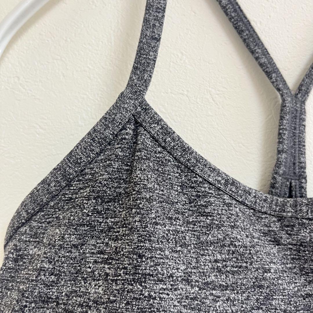 lululemon ルルレモン ブラトップ 4 グレー ヨガウェア パッド付