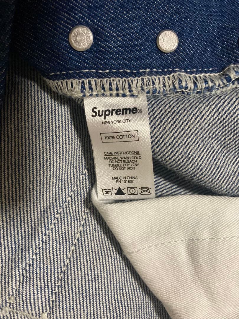 Supreme regular jean 30 レギュラージーン blue