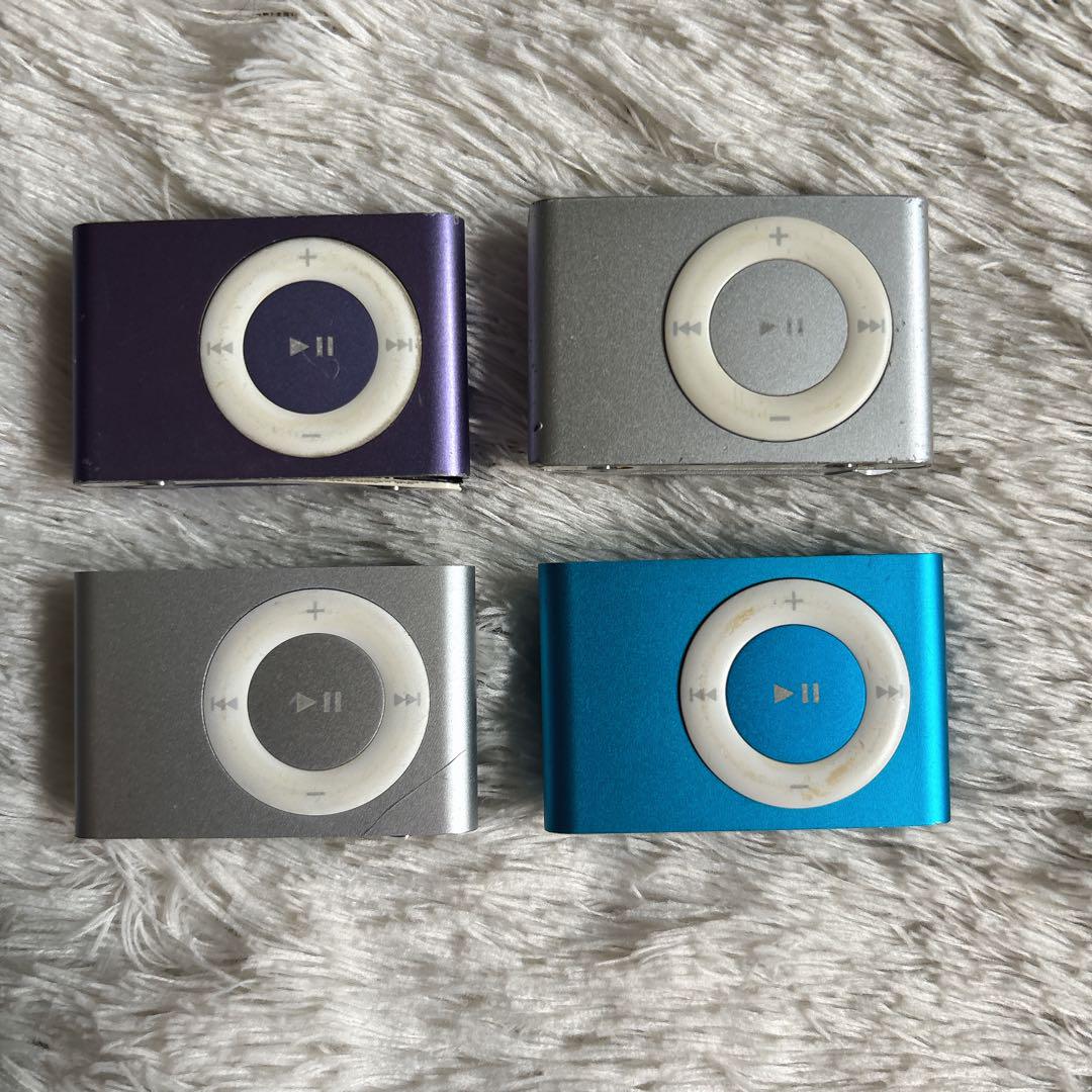 期間限定価格商品 iPod Apple ジャンク品】アイポッド shuffle メルカリ - 4個セット ポータブルプレーヤー