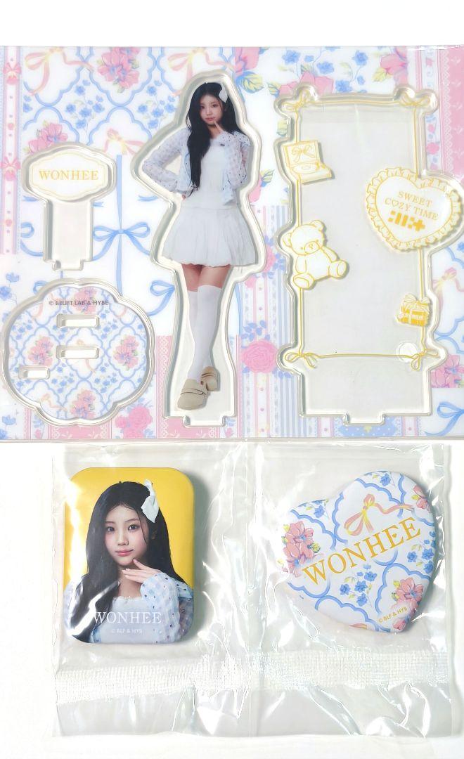 ILLIT エニマイくじ ウォンヒ WONHEE アクスタ 缶バッジセット