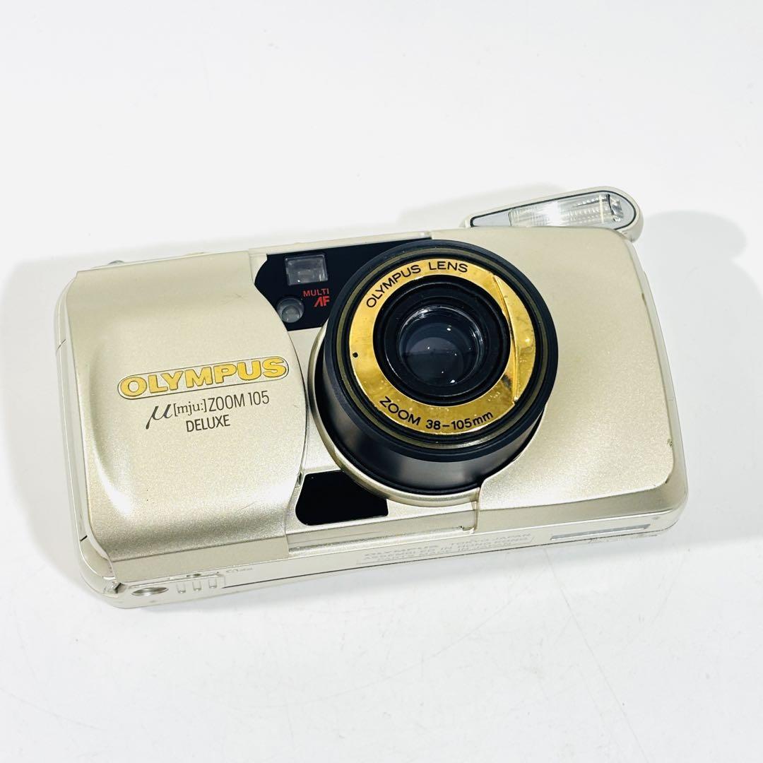 ★未使用に近い・動作品★【A1454】OLYMPUS μ ZOOM 105 ジャンク•動作品】 OLYMPUS μ ZOOM 105 DELUXE