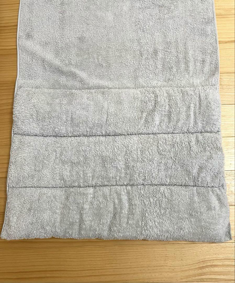 今治睡眠用タオル2 今治タオル枕　枕　グレー　専用ポール付き　24時間以内発送
