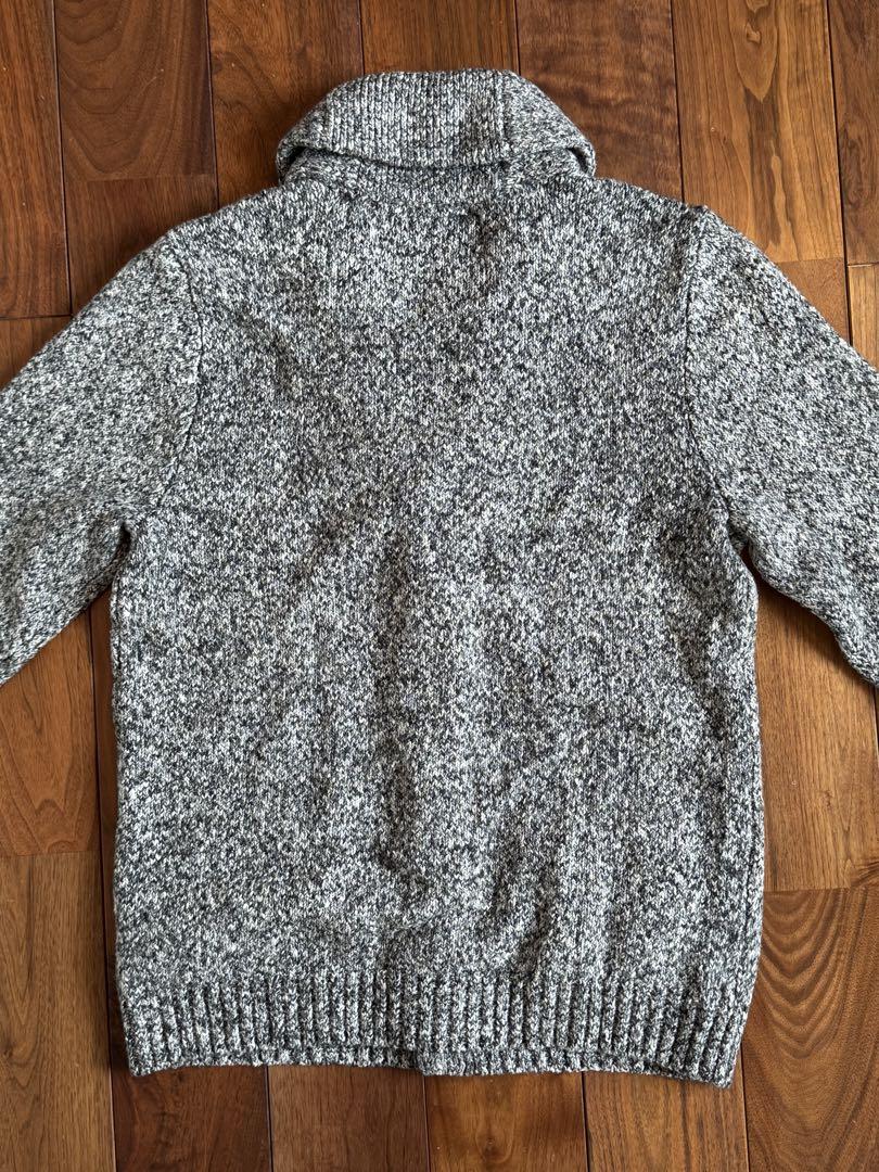 Abercrombie & Fitch グレー系カーディガン L