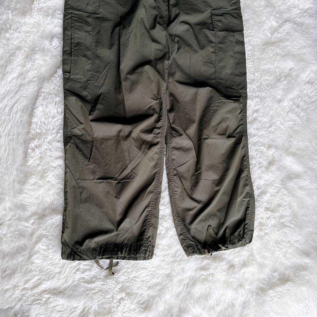 完売品BEAMS / ビームス ビッグ 6ポケット カーゴパンツ オリーブ XL