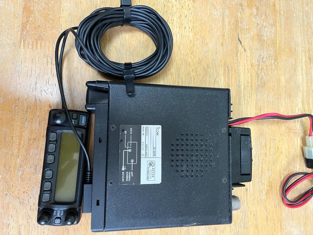 新規購入 ICOM IC-207D 144MHz / 430MHz 中古無線機 アマチュア無線