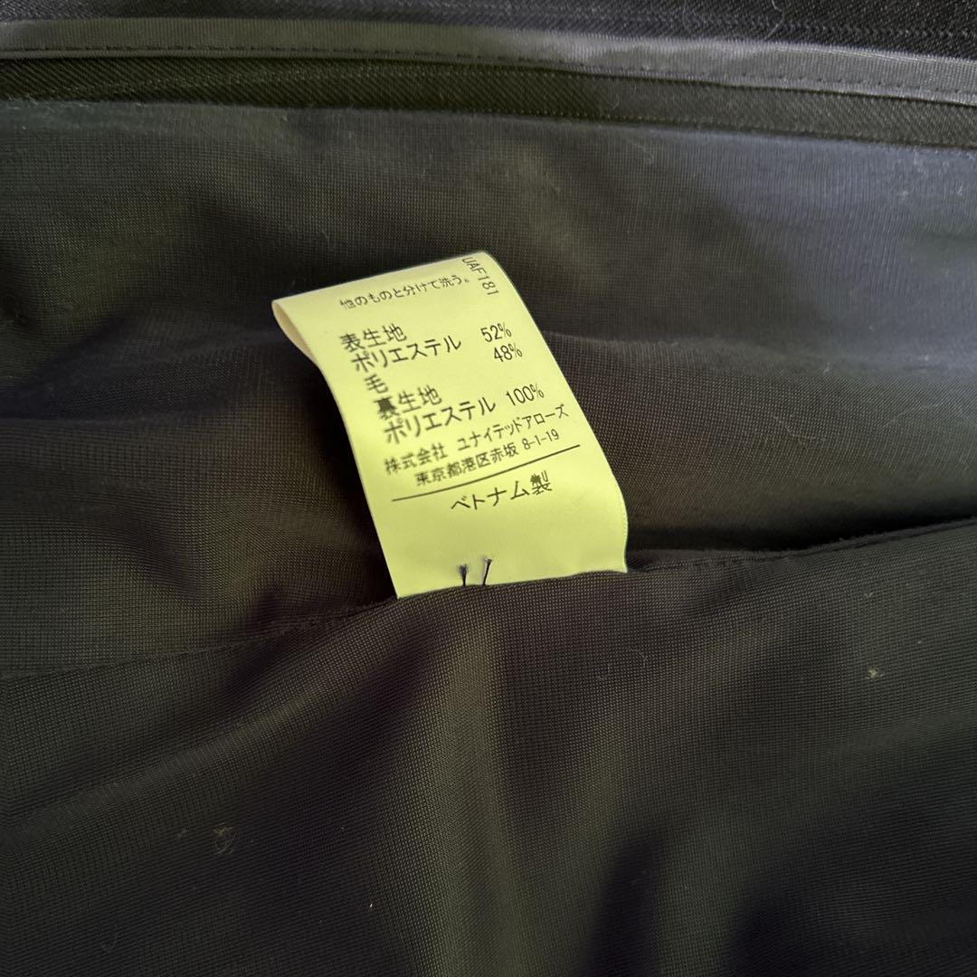 ✨美品✨ UNITED ARROWS パンツスーツ ネイビー ストライプ 38