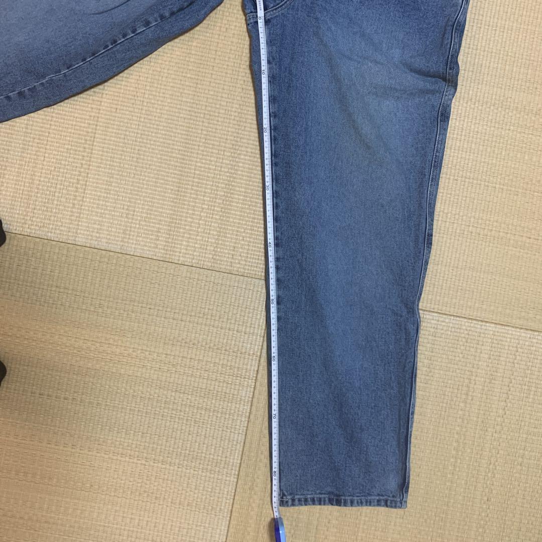 pellepelle ペレペレ　ワイドデニム　バギー　W34