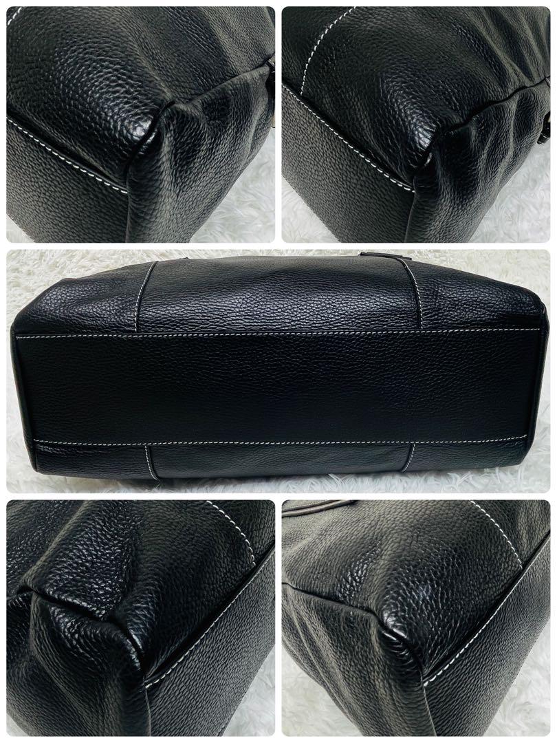 【未使用に近い】Giovanni Bevini ラムレザートートバッグ　A4可能