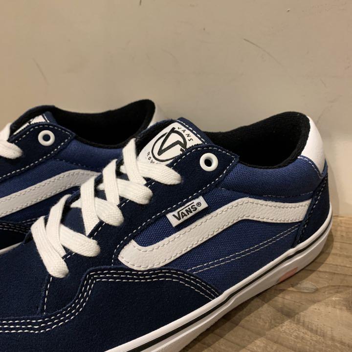 爆買い国産 VANS ネイビー ホワイト 27.5cm ap6sz-m35969748271 SKATE ROWAN シグネチャー NEW在庫