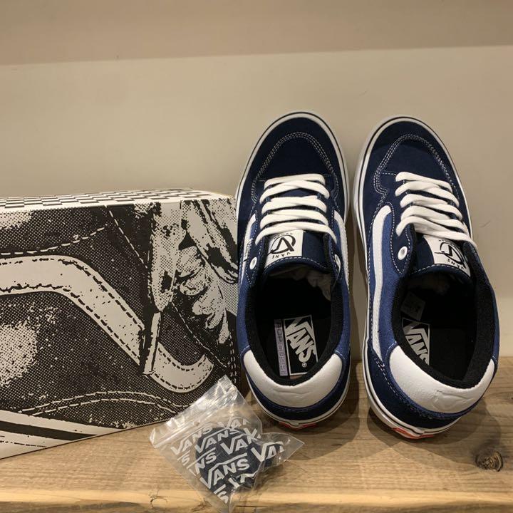 爆買い国産 VANS ネイビー ホワイト 27.5cm ap6sz-m35969748271 SKATE ROWAN シグネチャー NEW在庫