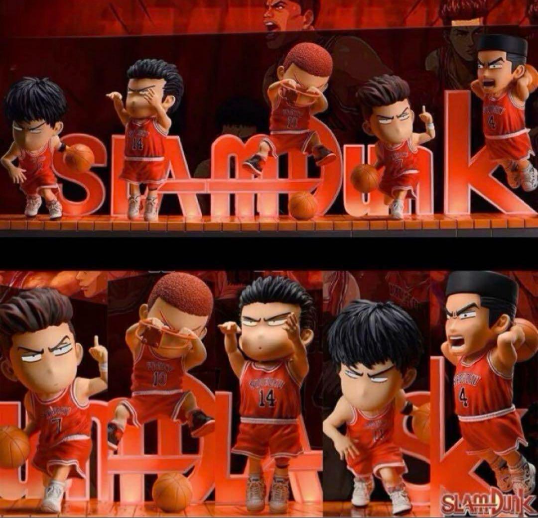 SRAM DUNK フィギュア 宮城 桜木 赤木 流川 三井