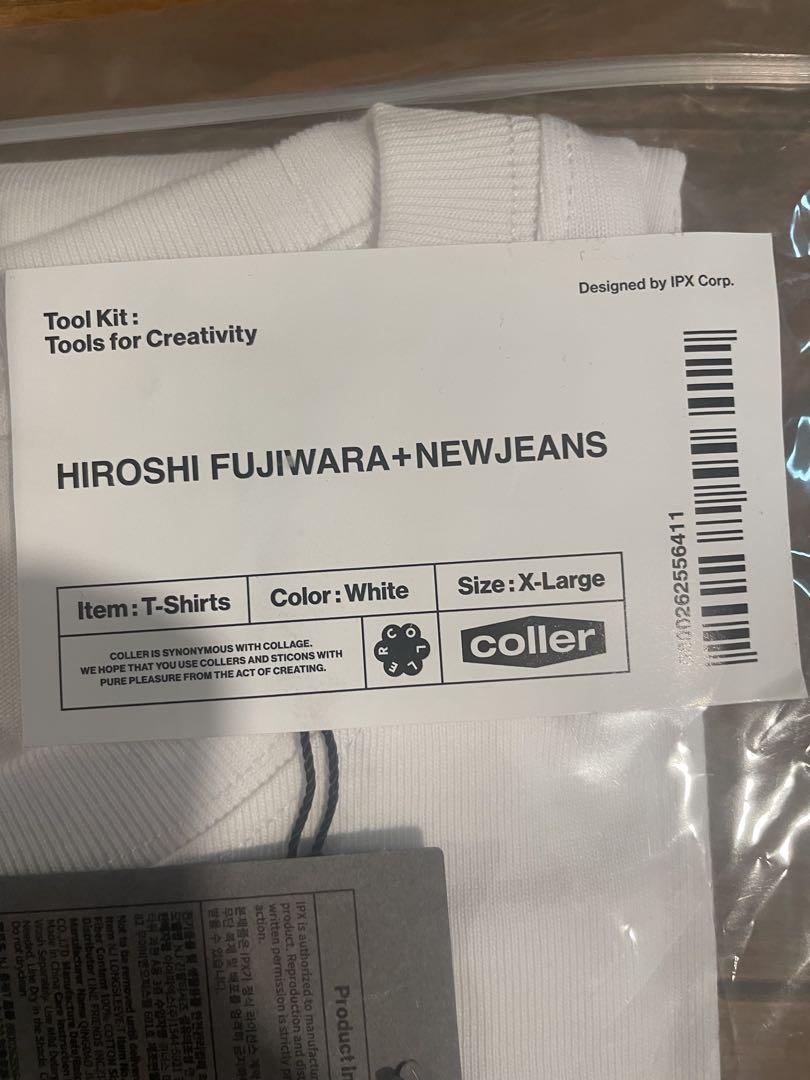 NewJeans X Hiroshi Fujiwara 長袖Tシャツ