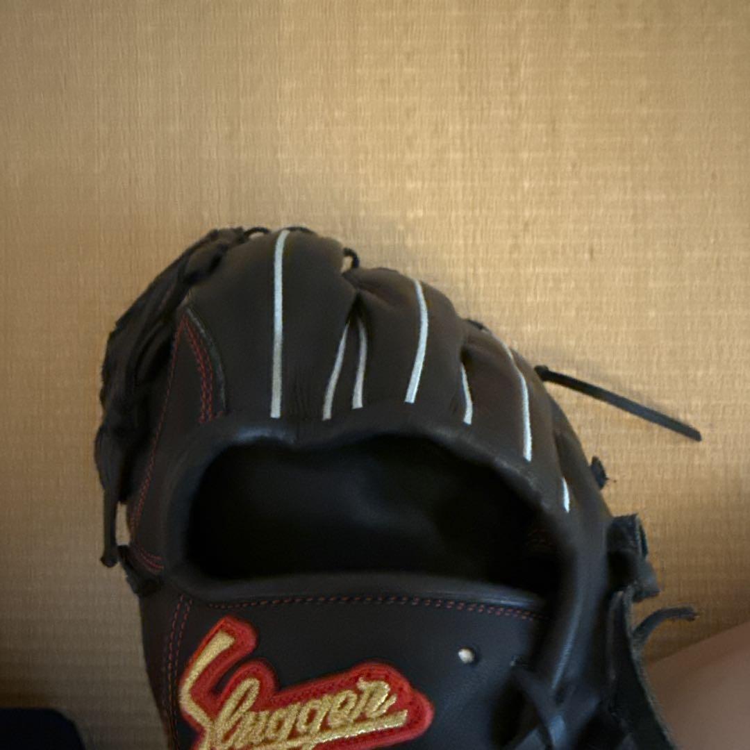 スラッガー 軟式用グローブ 黒左利き用