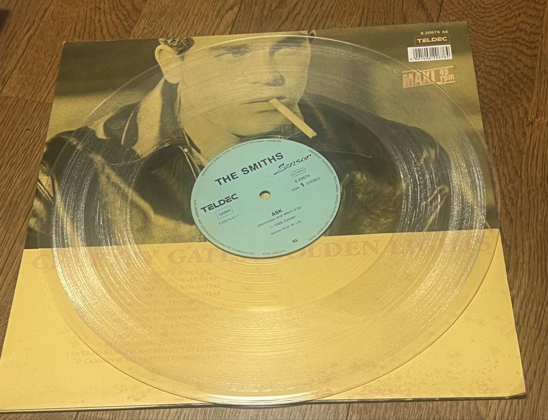 THE SMITHS ASK クリアレコード　 Germany スミス　独盤