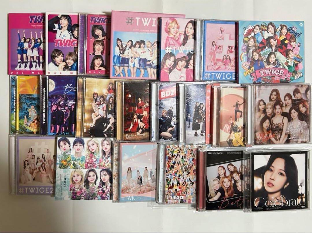 TWICE CD アルバム まとめ売り TWICE CD アルバム まとめ売り