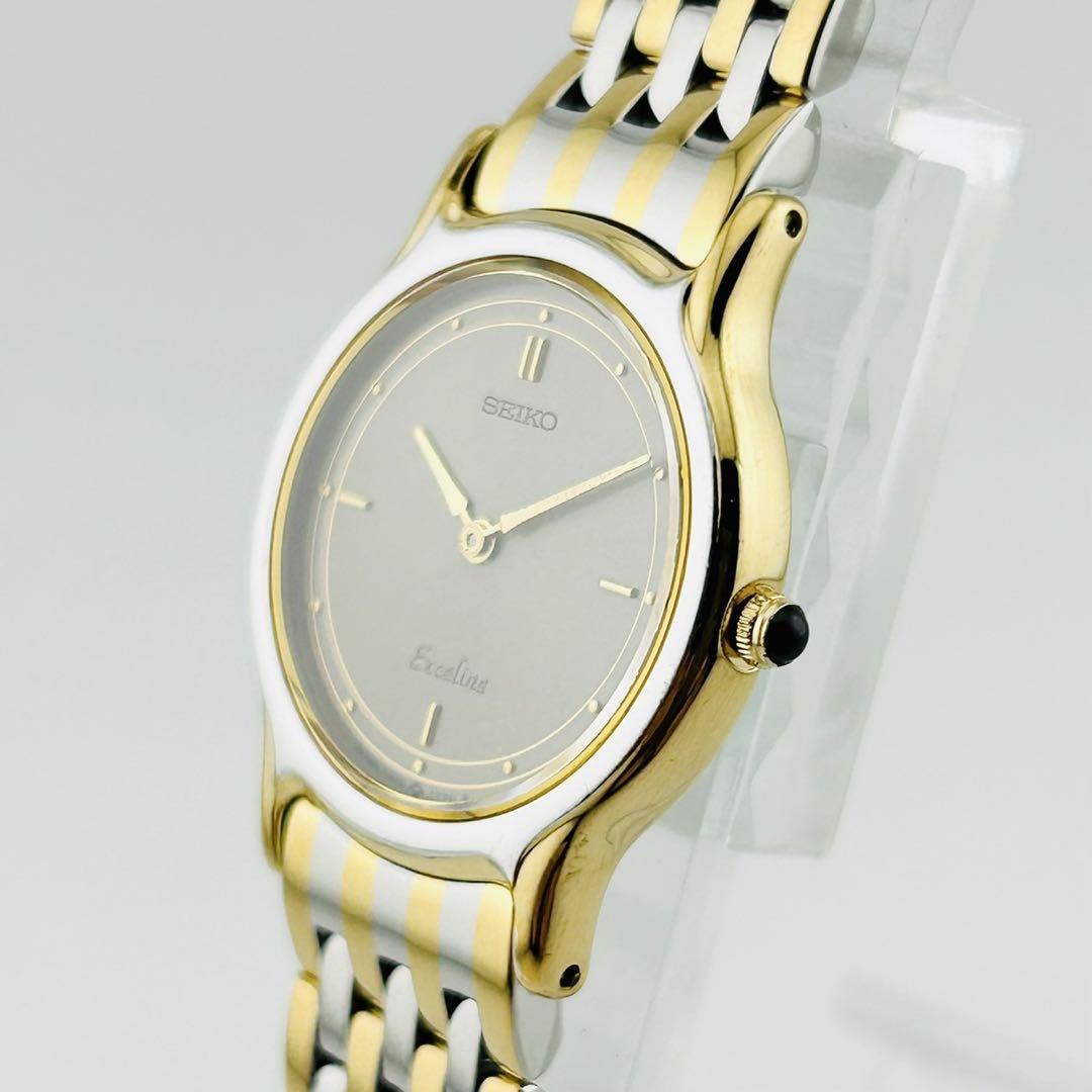 新品電池】SEIKO LK 2512 腕時計 レディース あまりコマ コンビ