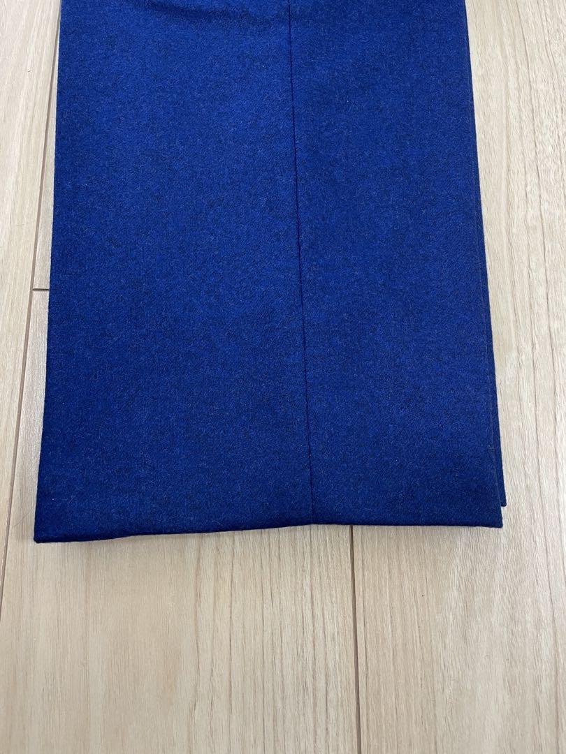 【カンタレリ】未使用品　イタリア製スーツ　48サイズ　ウール100% ブルー