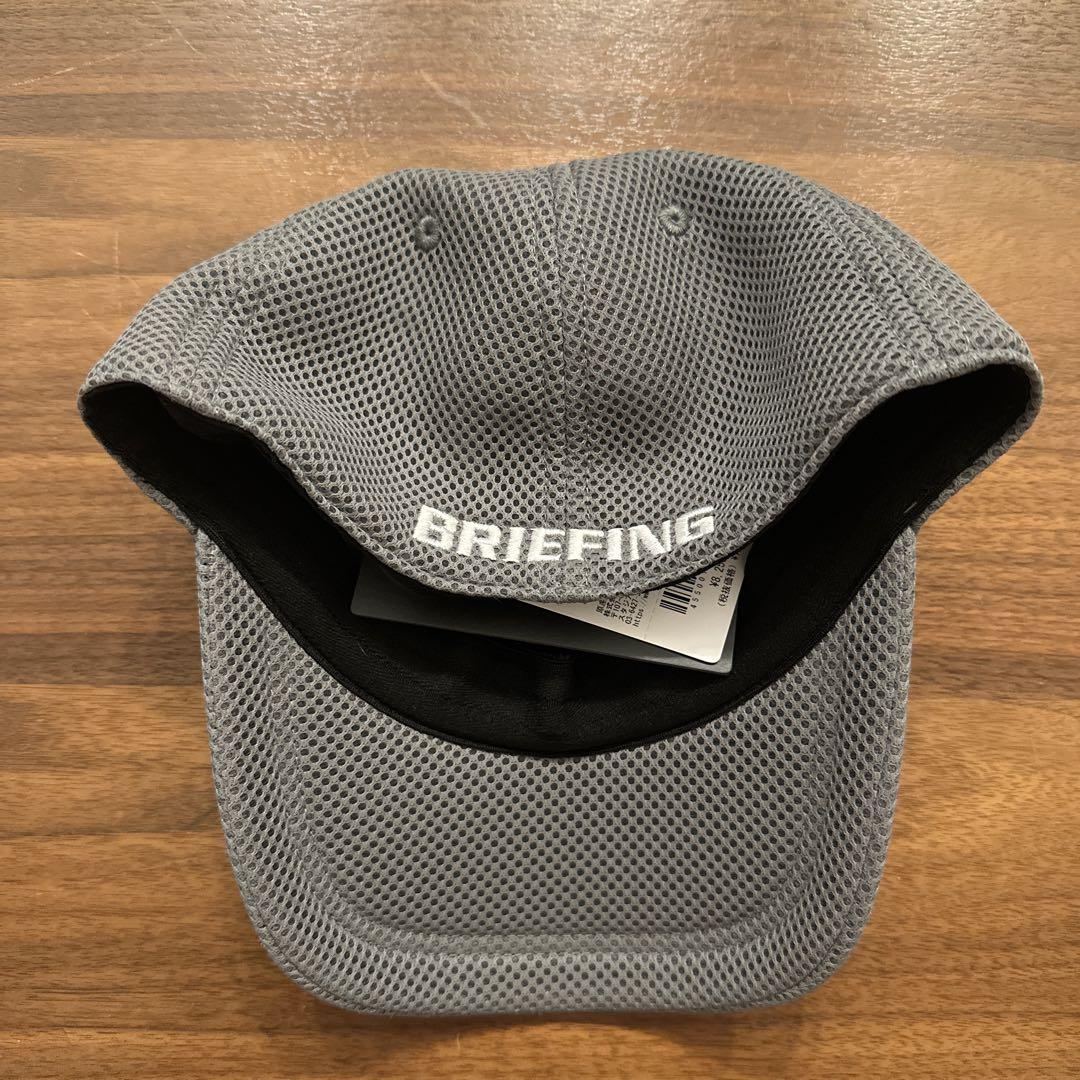 2025最新のスタイル 新品未使用◇タグ付き】BRIEFING グレー メッシュキャップ メンズウェア
