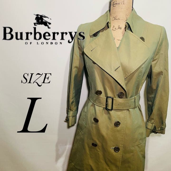 人気】Burberry トレンチコート ノバチェック Lサイズ 高級 www