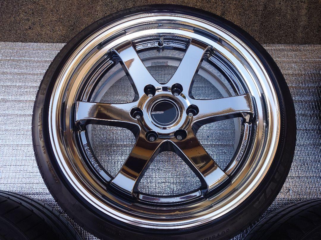 KBレーシング2 19inch 2ピース タイヤホイールセット - メルカリ