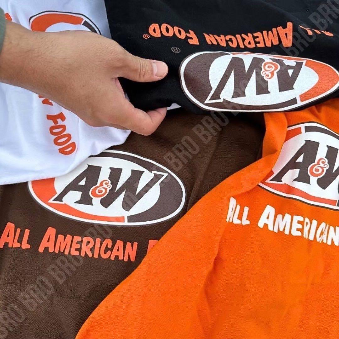 A＆W キャップ トラッカーキャップ ブラウン Tシャツ 白 XL 山田レン