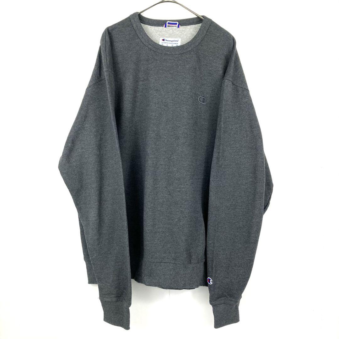 90s トレーナー ロゴ刺繍 2XL HBei1-m35980135459 US古着 champion スウェット 人気在庫