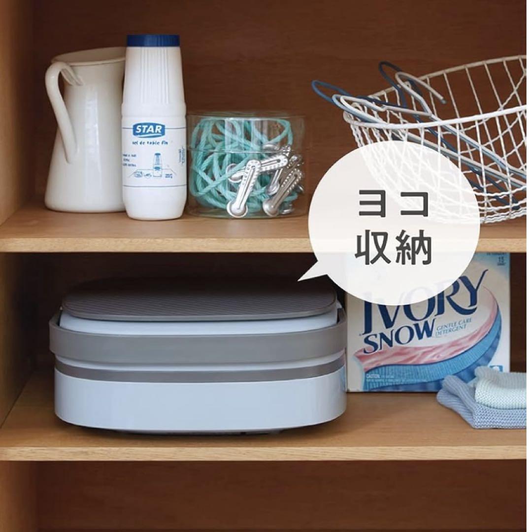 レコルト しまえるミニ洗濯機 いろはす限定デザイン 洗濯機