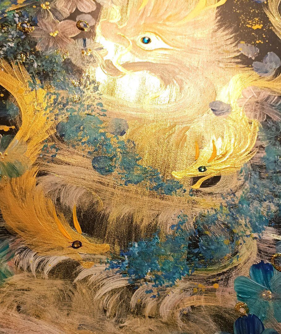 開運絵画　❀ほまれ❀　精霊柱