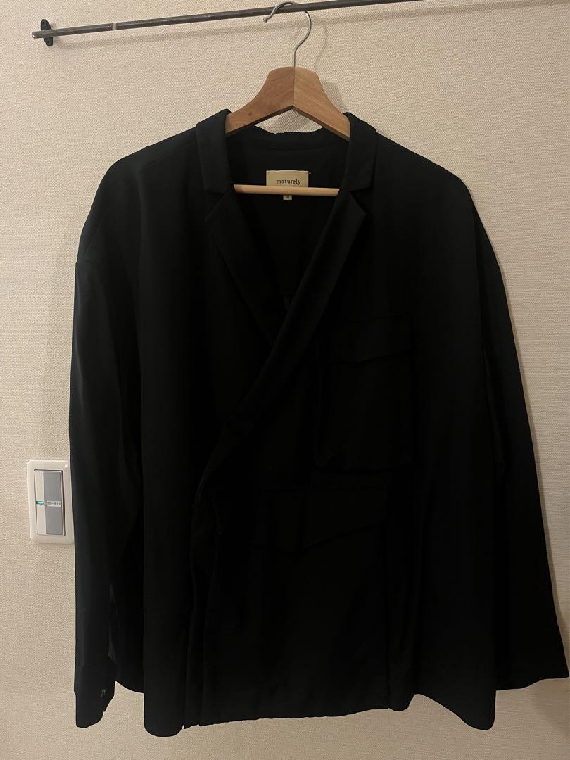 ジャケット・アウター beams boy maturely Viscose Asymme Jacket