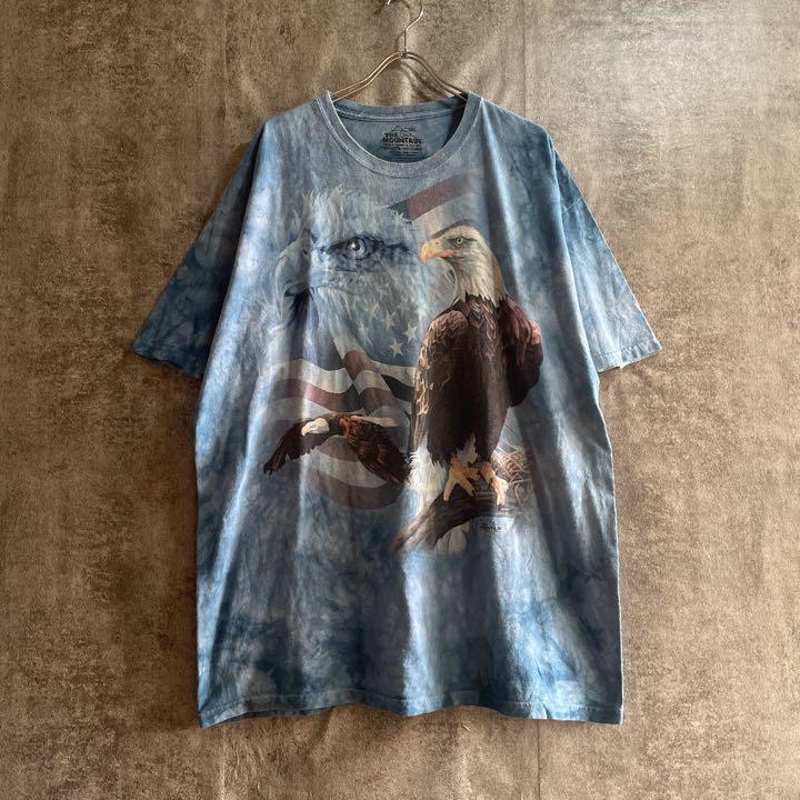 US VINTAGE オーバーサイズアニマルタイダイT