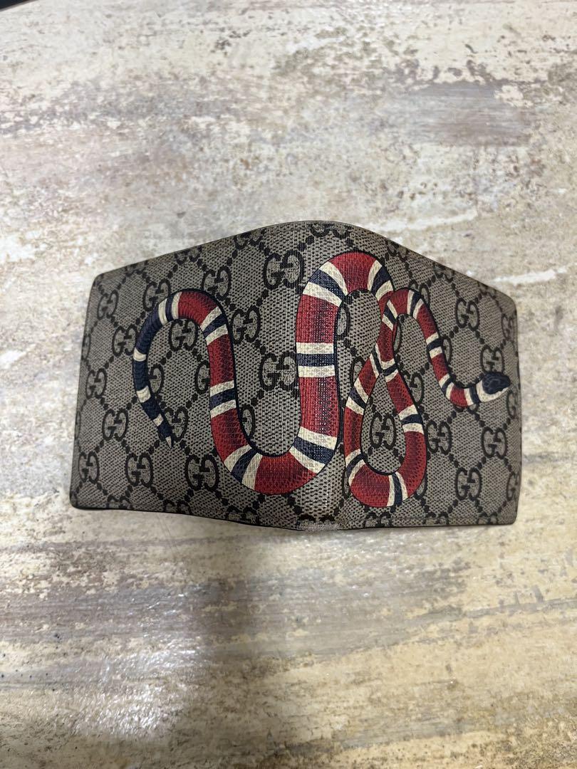 GUCCI スネーク 二つ折り財布