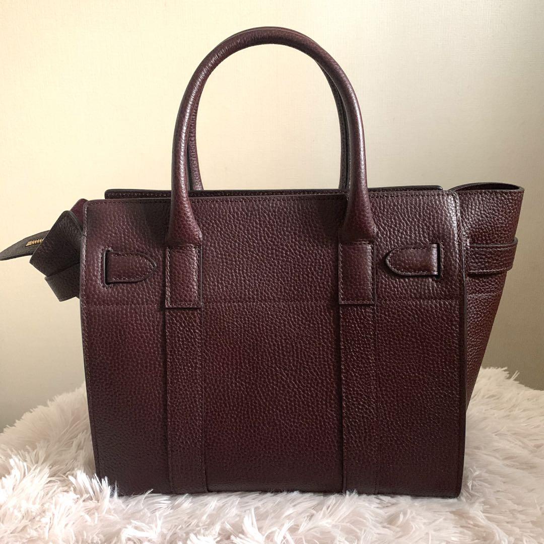 【極美品】大人気　Mulberry small zipped bayswater