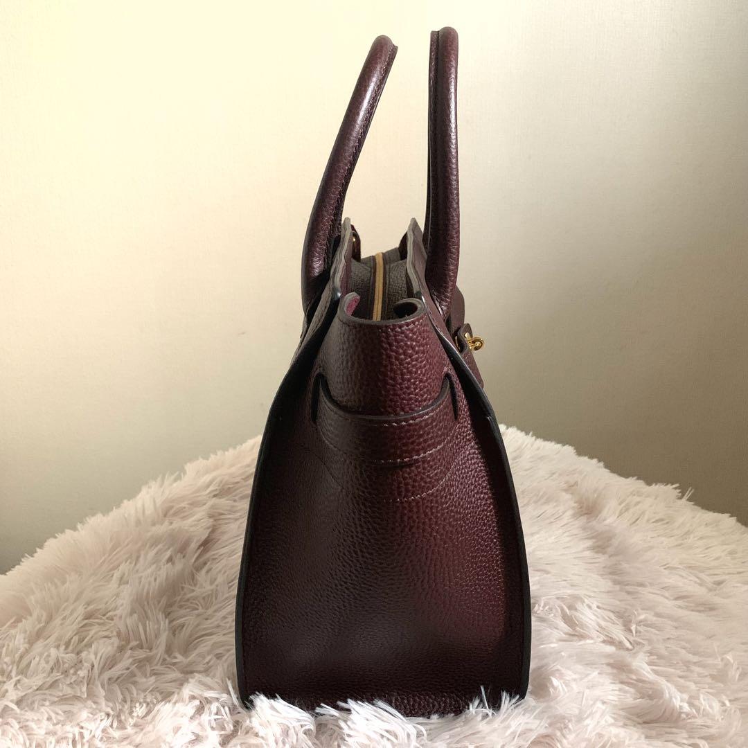 【極美品】大人気　Mulberry small zipped bayswater