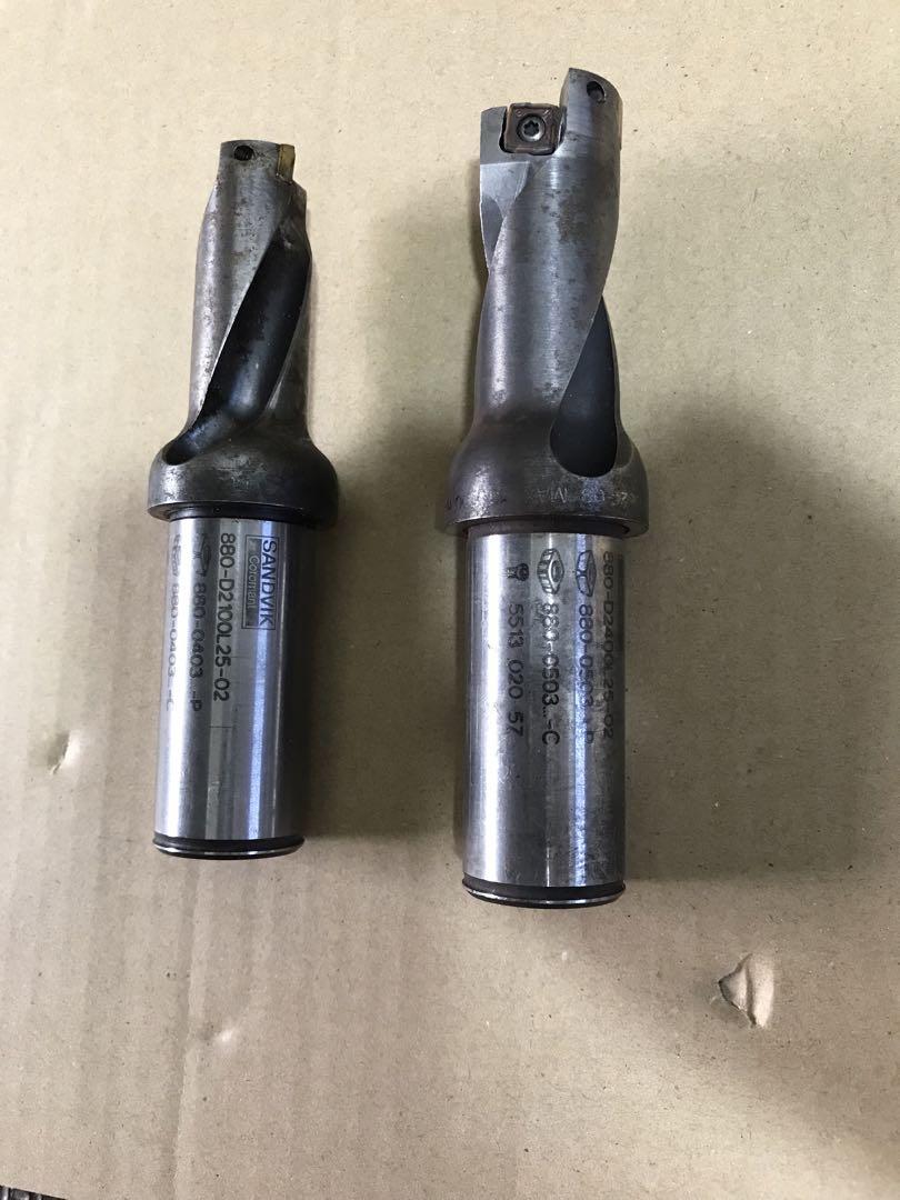 sandvik Uドリル2本セット