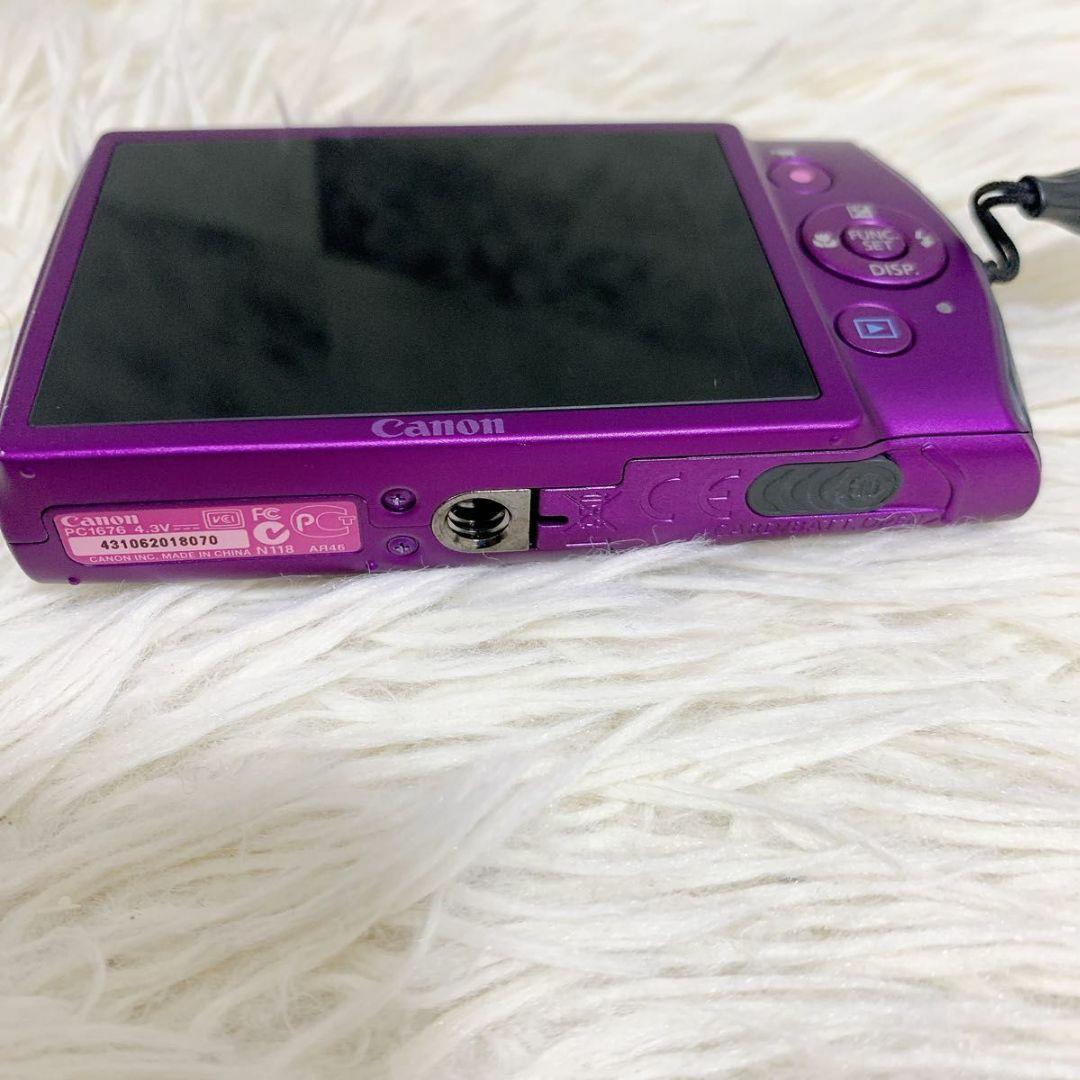 キャノン IXY 600F パープル SDカード付 コンパクトデジタルカメラ