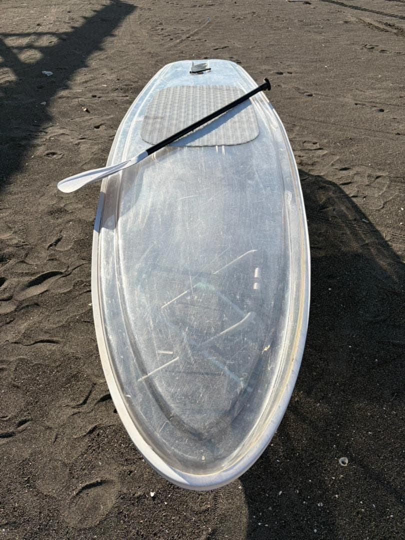 まるで海の上を飛ぶ感覚。希少【クリアSUP/透明サップ】 まるで海の上を飛ぶ感覚。希少【クリアSUP/透明サップ】
