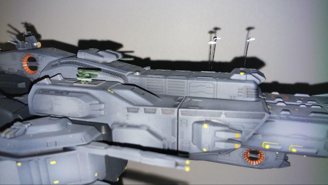 ハセガワ 1/4000 SDF-1マクロス要塞艦 劇場版