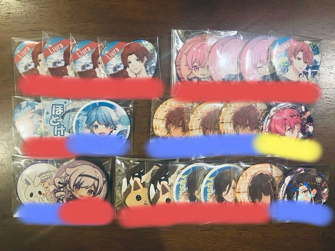 いれいす　缶バッジ