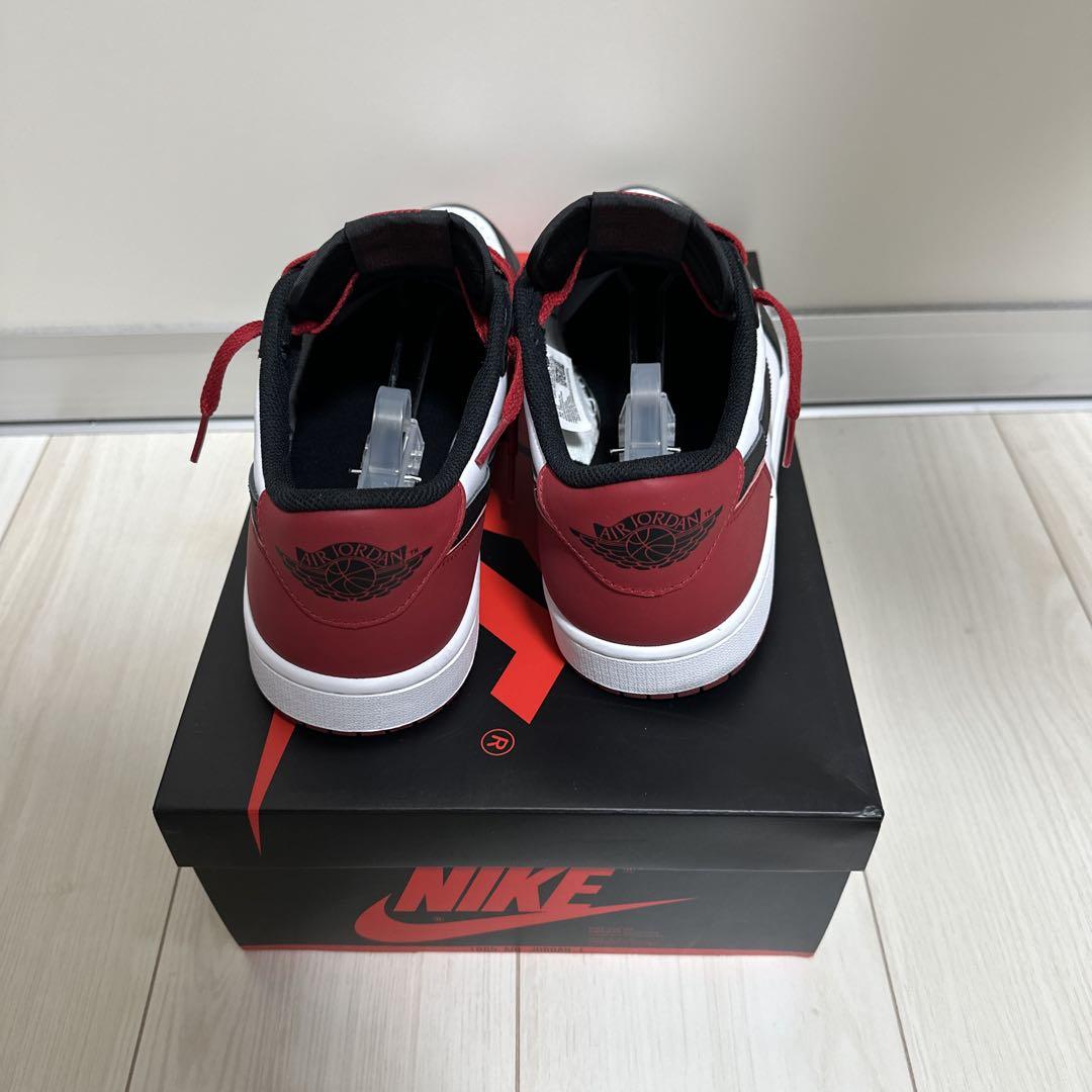 NIKE Air Jordan 1 Low ホワイト/ブラック/レッド