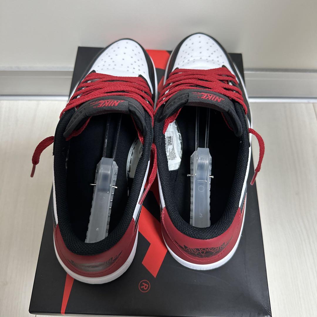 NIKE Air Jordan 1 Low ホワイト/ブラック/レッド