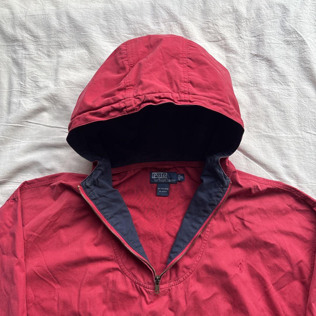【90s】Ralph Lauren アノラックパーカー コットン フェード