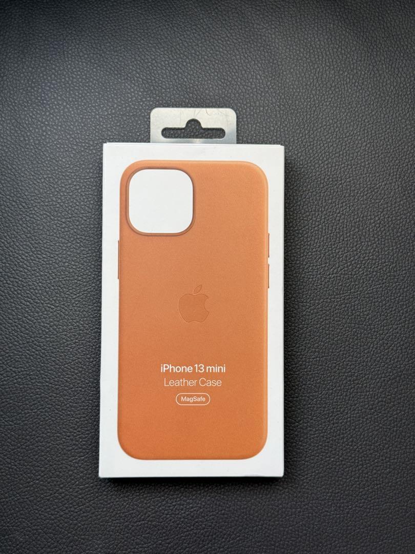 Apple 純正 iPhone 13 mini レザーケース ゴールデンブラウン